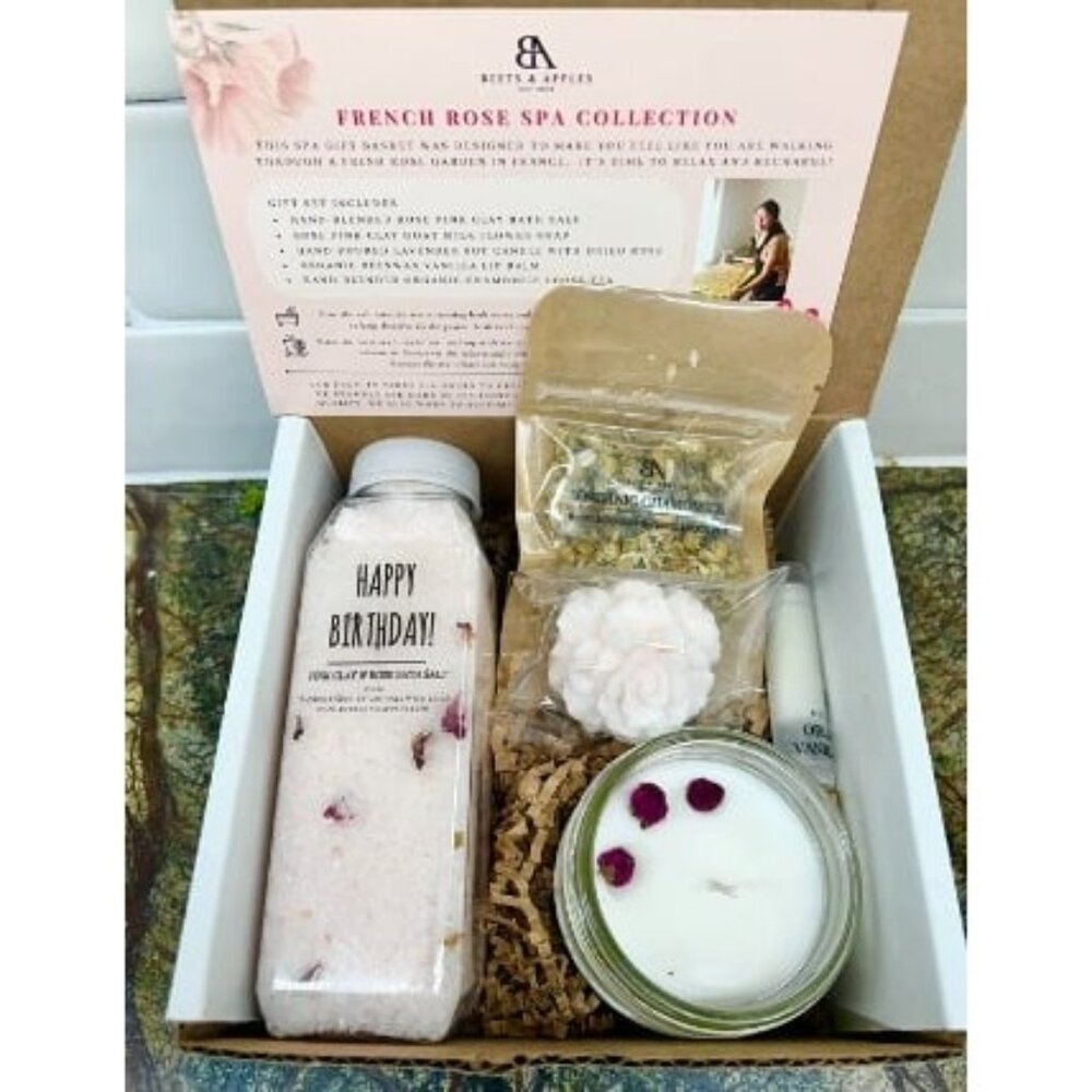 New Happy Birthday Gift Basket, Gift Baskets for Women Birthday